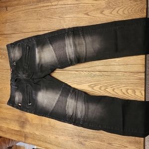 Kayden K Biker Jean's size 34/32 Skinny